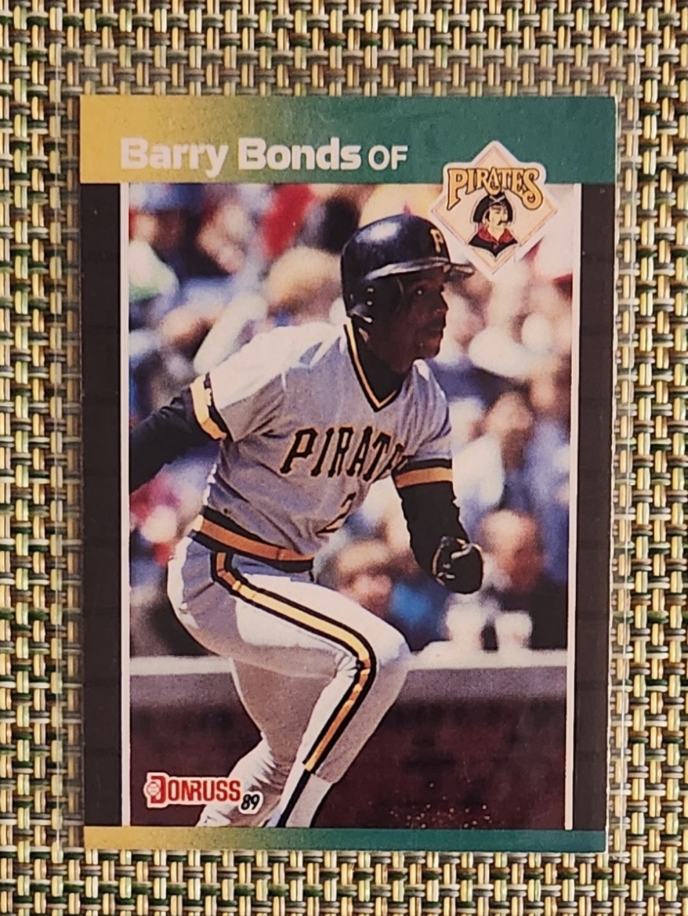 Barry Bonds Baseball Card